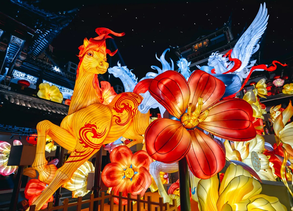 2026年上海・豫園の灯会（ランタンフェスティバル）、華やかに開幕