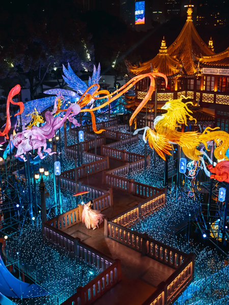 2026年上海・豫園の灯会（ランタンフェスティバル）、華やかに開幕